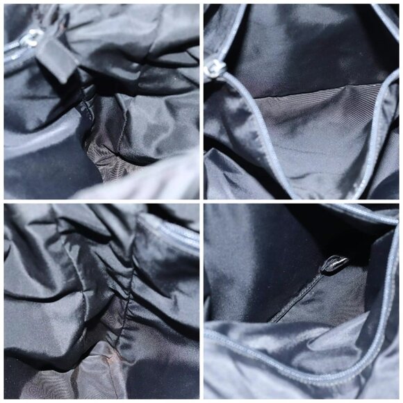 PRADA Hand Bag Nylon Black Auth ep4308 - Picture 15 of 16